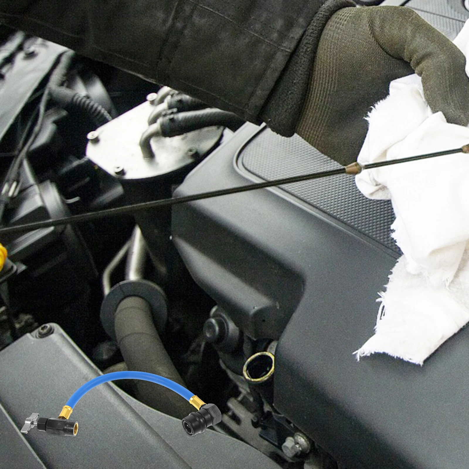 

Air Conditioner Leak Plugging Agent Recharge Hose Conditioning Charging Car Leak-stopping