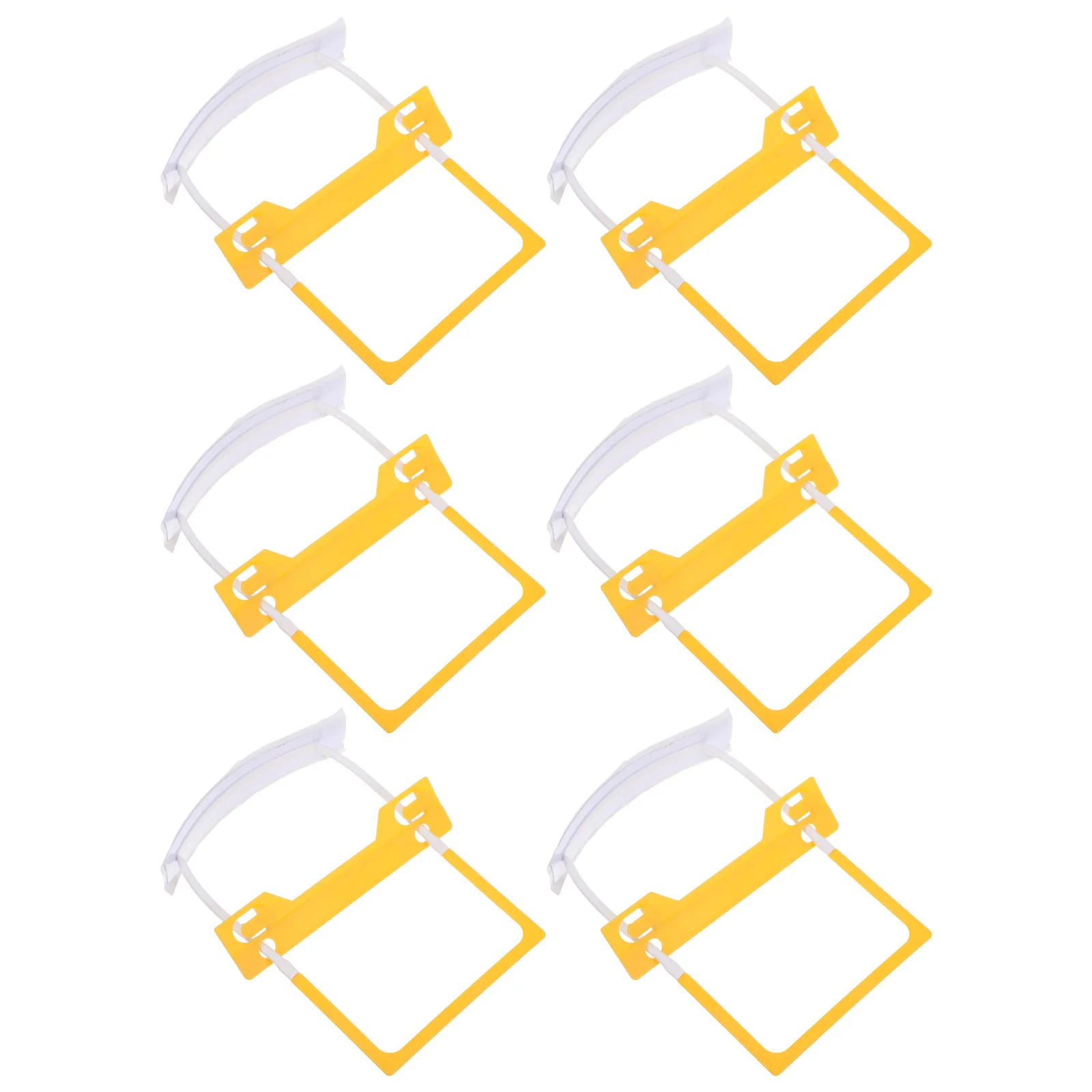 

Набор из 6 самоклеящихся зажимов для документов, канцелярские принадлежности, клипсы для папок, зажимы для бумаг, для организации документов, мини