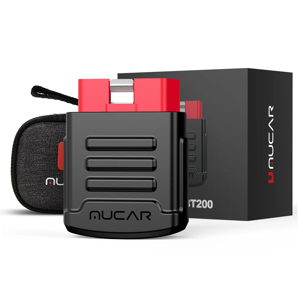 MUCAR BT200 Samochodowe narzędzia diagnostyczne Obd 2 Bluetooth Wifi Scanner dla wszystkich samochodów Auto Obd2 Tester 15 Resets Diagnosis — zdjęcie 2