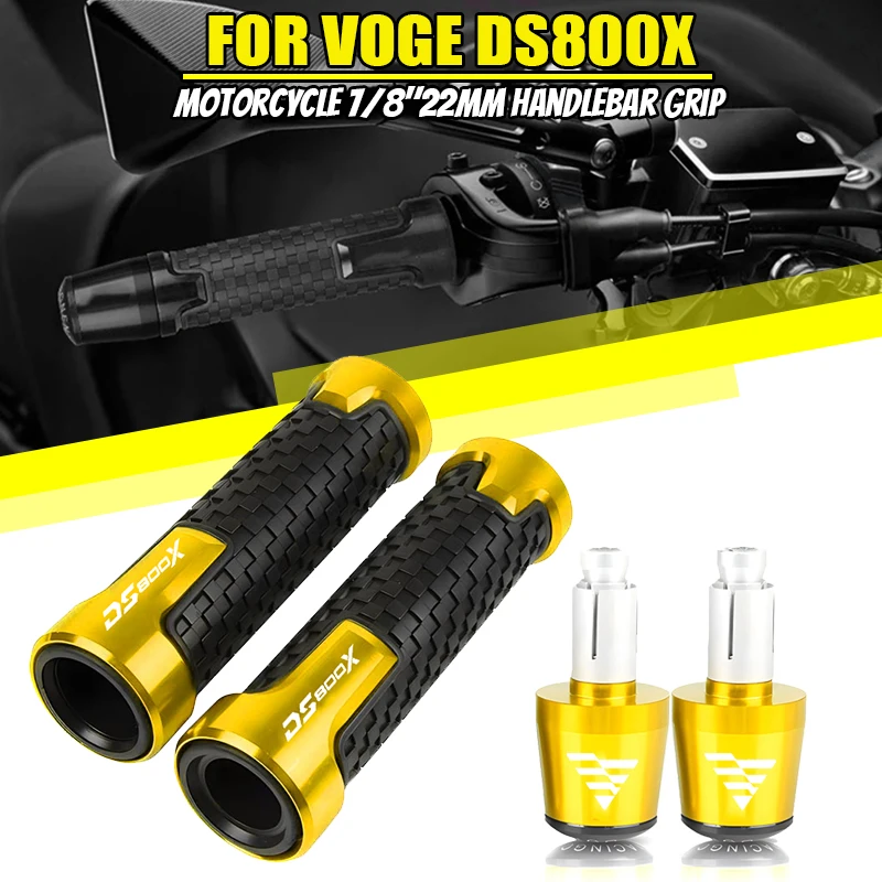For VOGE 800 Rally DS800X DS 800X 800RALLY DSX800 2025 2026 Motorcycle Accessories Handlebar Grips Slider Cap Plug Hand Bar Ends