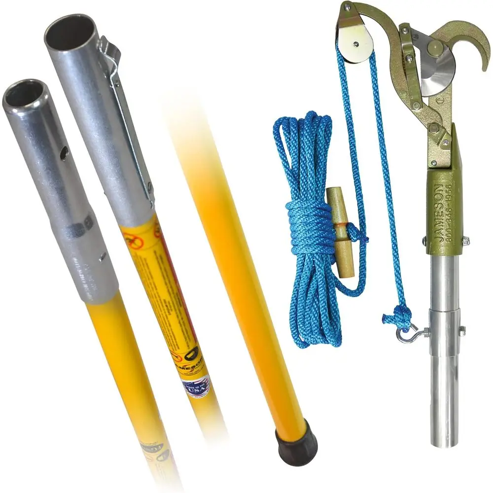 

Pruner FG-14K with Three 6' Hollow FG Series Poles (18' Total Reach)