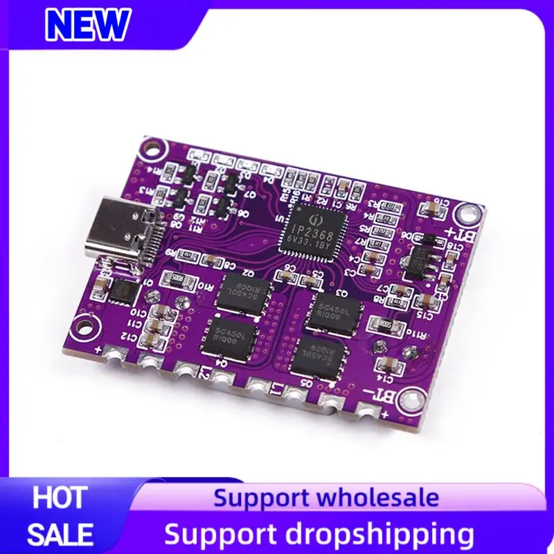 Suitable IP2368 Bidirectional 100W Fast Charging Module Buck-Boost Type-C 4S Lithium Battery High-Power Fast Charging Board, Dur