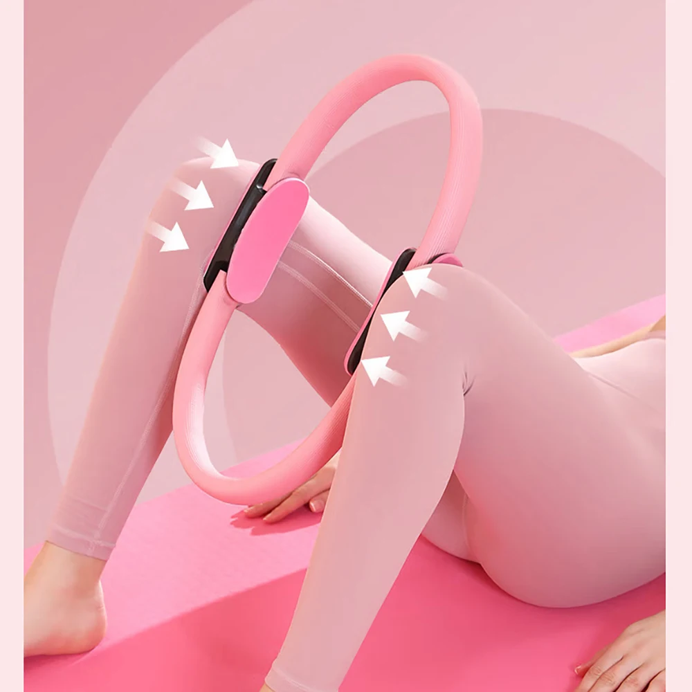 Yoga Pilates Ring Magic Circle Women Resistance Home Workout Back Thin Legs Shaping Postpartum Pelvic Floor Muscle Training