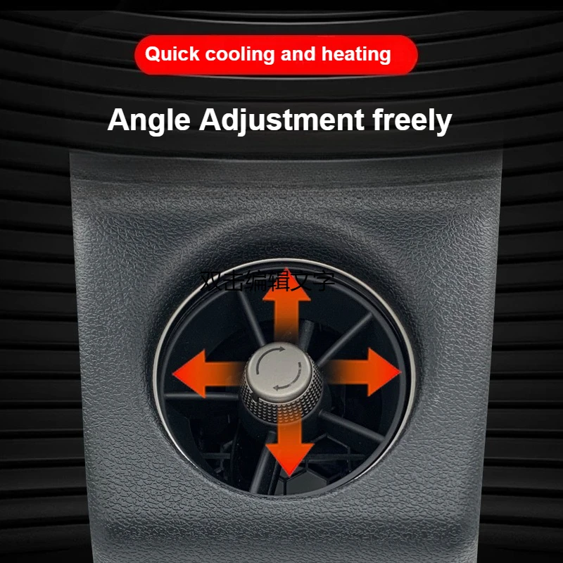 For Honda XRV 2015-2022 Rear Air Conditioner Outlet Replacement with USB Quick Charging Interior Modification Accessories