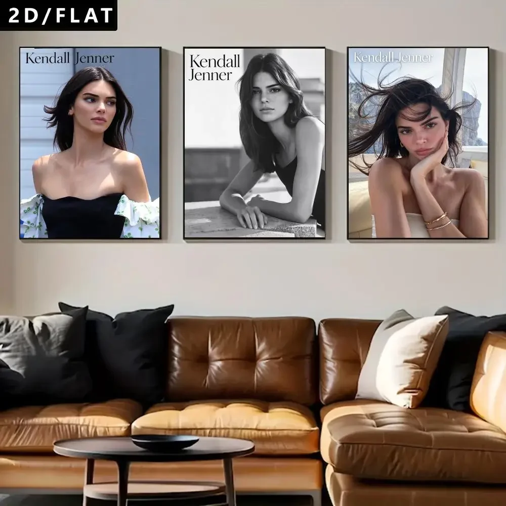 celebrity Kendall Jenner Trendy Classic hot HD Self-Adhesive Waterproof Art Poster Room Decor New Arrival On Sale