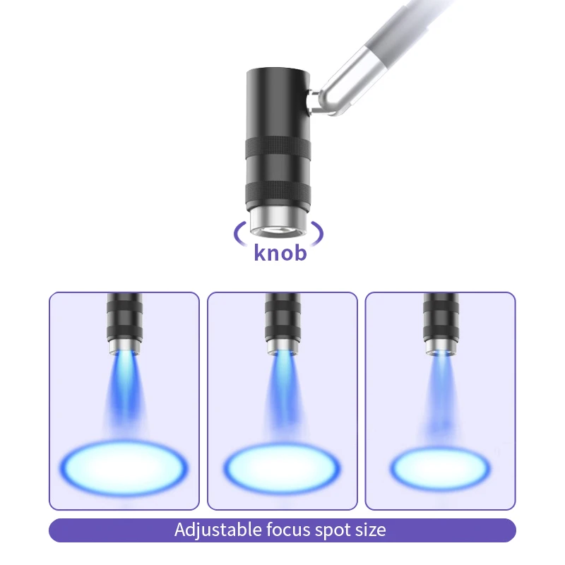 UV/LED Lash Light Touch Control UV Glue Gel Polish Curing Lamp for Eyelash Extension Lamp Wrist Strap