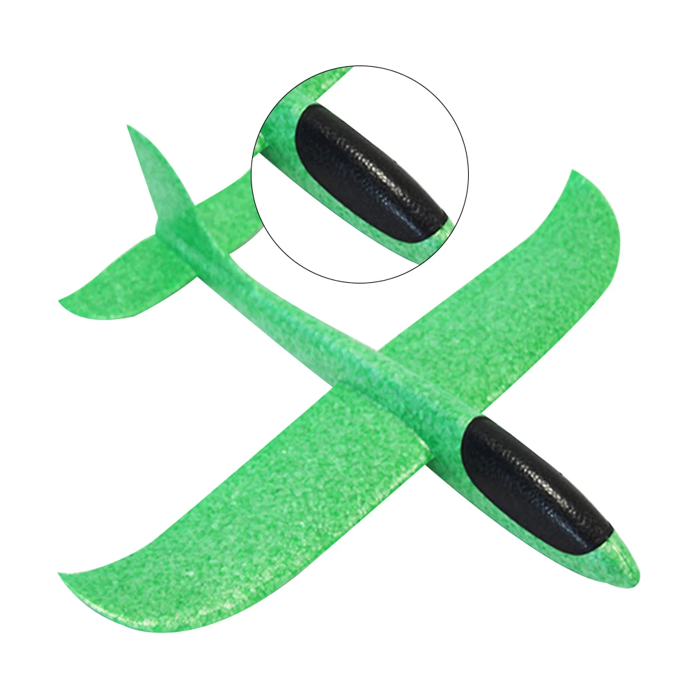 

2 Pcs Hand Toss Plane Airplane Toys Model Children Gift Aircraft Educational Safe Fun Birthday Remote Control Toy