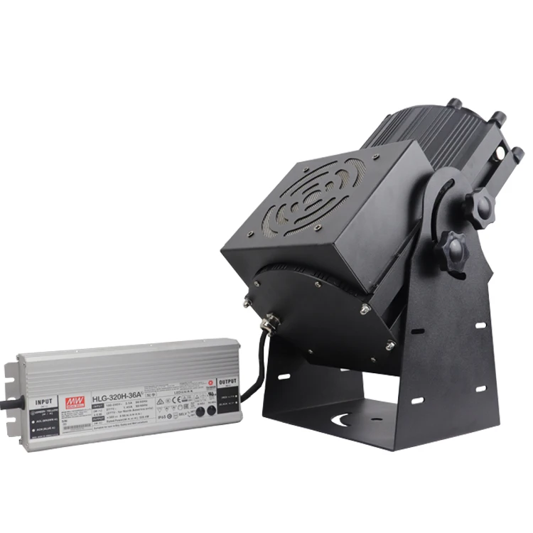 300w IP65 Logo Projector Lamp Waterproof  Light 4picture/8 Image Rotating Professional Advertising Lights Kc Certificat