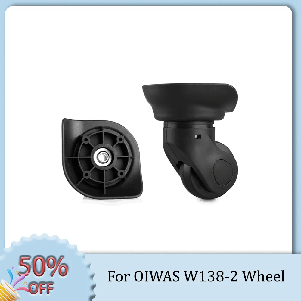 For OIWAS W138-2 Universal Wheel Pull Rod Case Travel Case Silent Durable Convenient Replacement Luggage Accessories CasterWheel