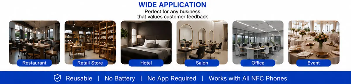 10pcs Google Signboard Card NFC Code Tap Business Desktop Sticker Google Card Social Media RFID Card NFC Google Review Card