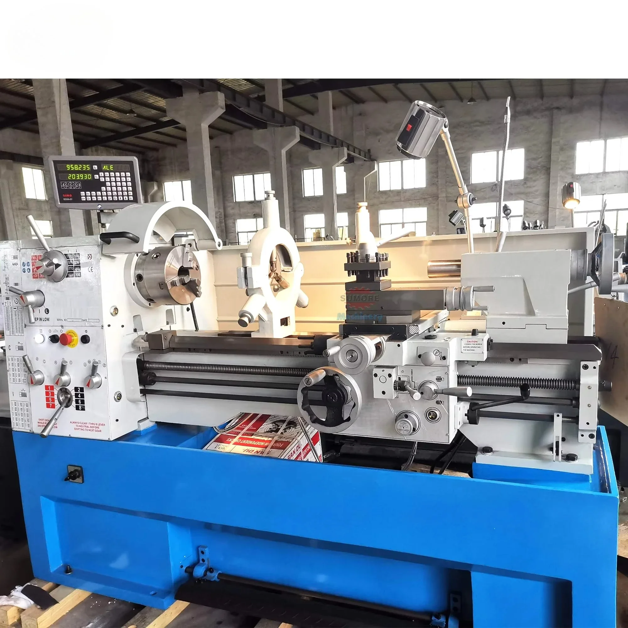 410/1000 Manual Conventional Lathe Machine Horizontal Heavy Duty Automatic Lathe Machine Sp2113