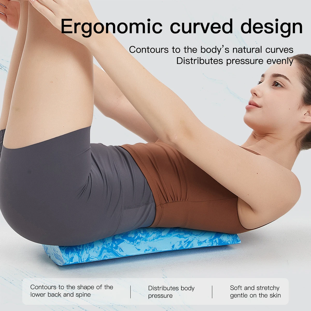 Planche d'équilibre pour yoga, fabriquée en matériau EVA de haute qualité, aide à améliorer l'équilibre et la posture lors des entraînements de fitness et de yoga.