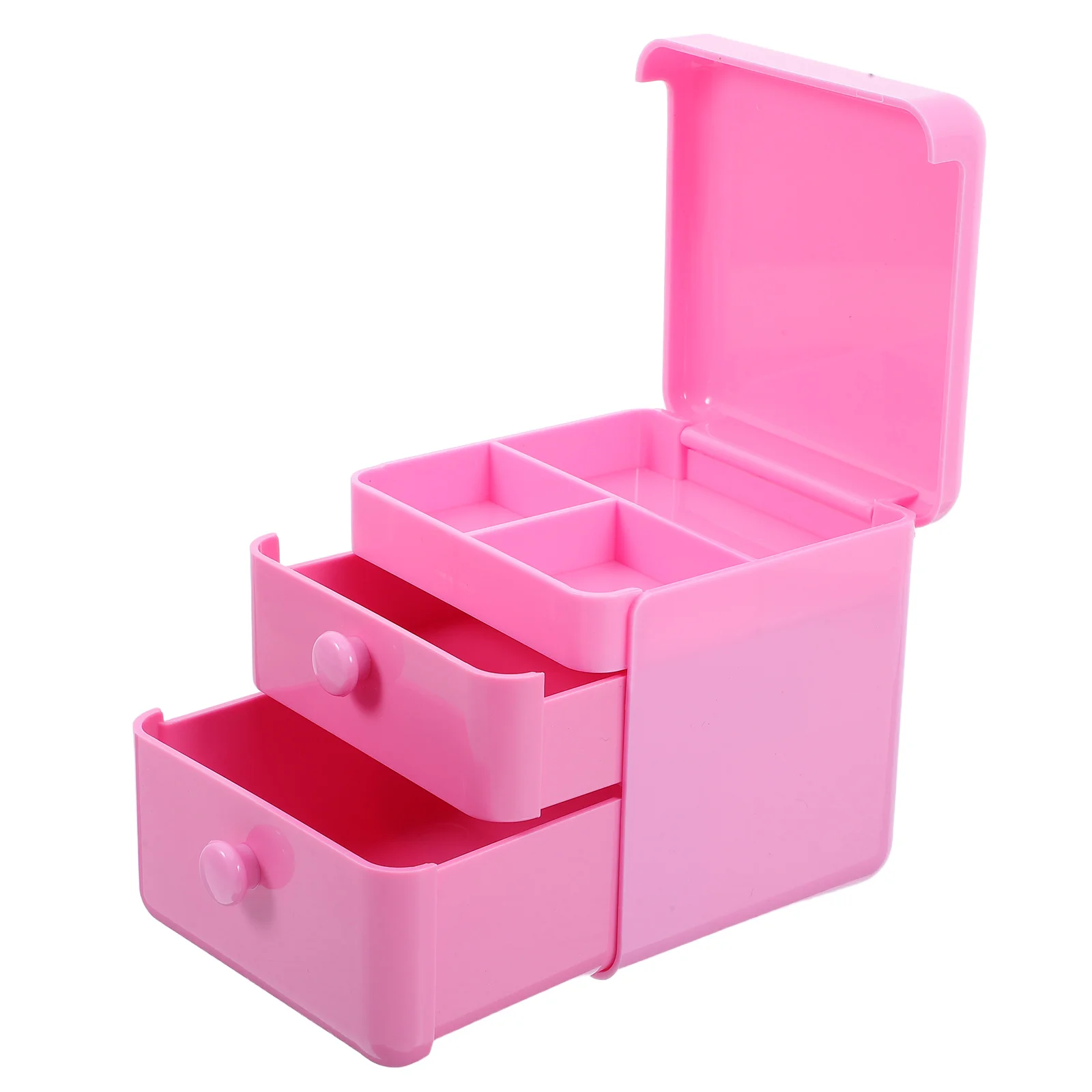 

Drawer Jewelry Box Hair Tie Holder Earring Bracelet Abs Girl Organizer Girls Accessory Storage Student