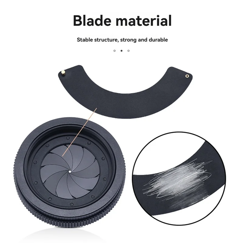 A34R 1,5-25 мм ручная диафрагма, регулируемая механическая диафрагма, диафрагма для цифровой камеры, микроскопа, диафрагма SK25