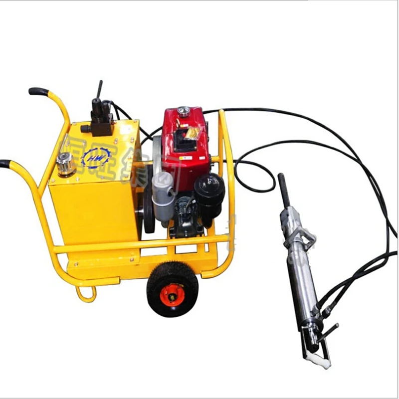 Quarry Stone  diesel Powered Hydraulic Splitter Machine for Cracking Rock