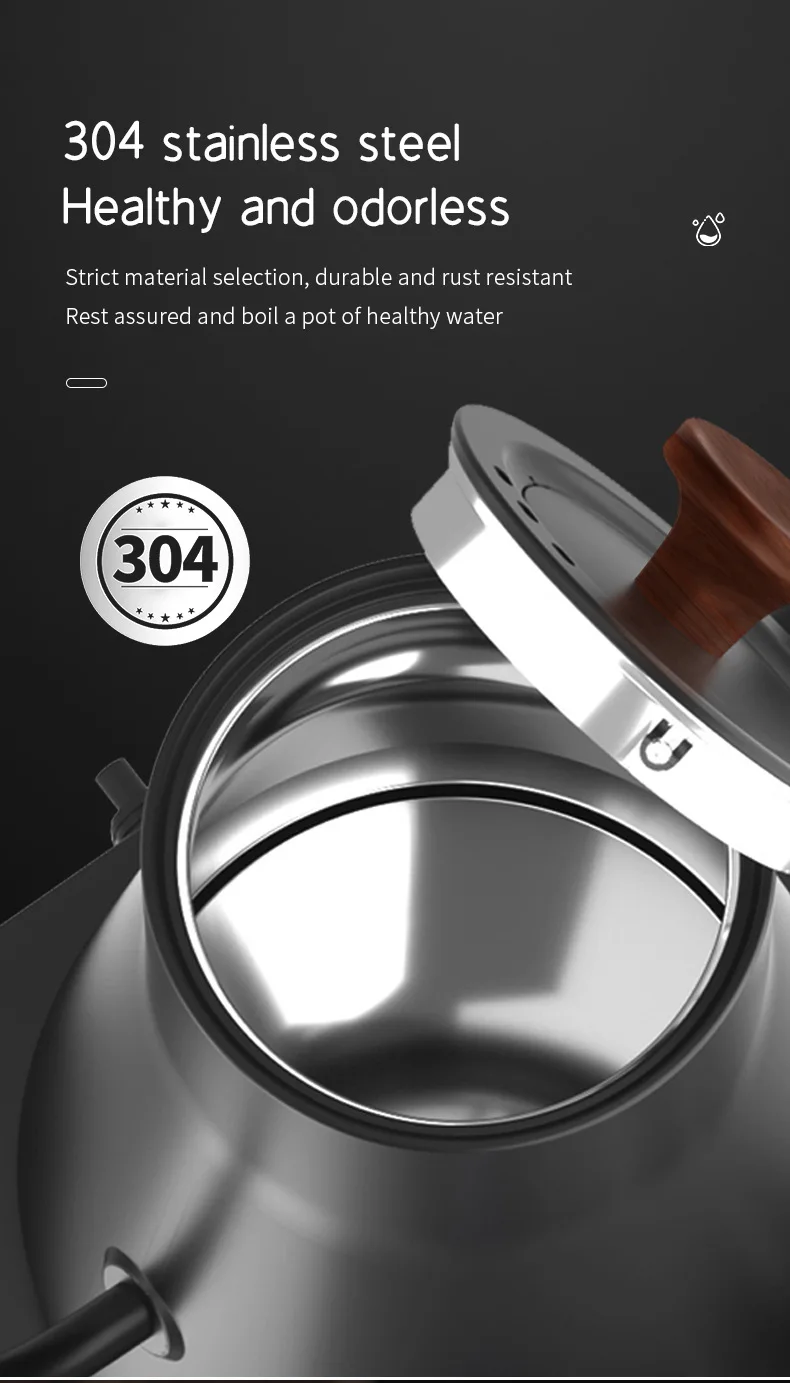 Intelligent Constant Temperature Electric Gooseneck Kettle for Hand Brew Coffee and Tea Making Precision Pour Over Water