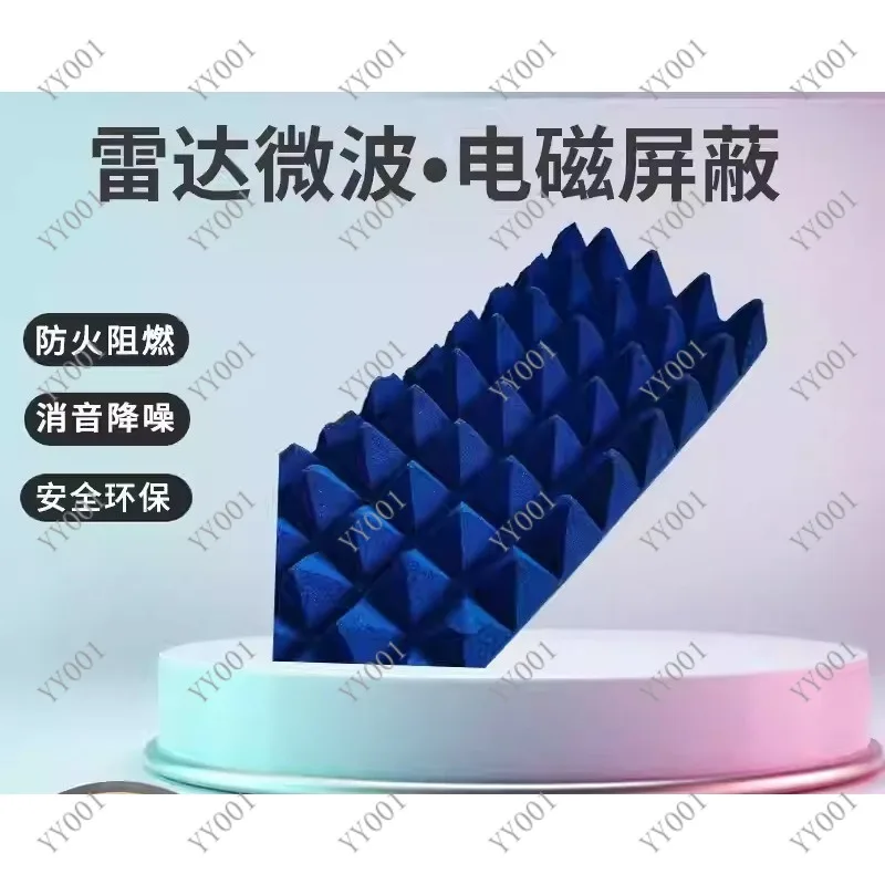 Electromagnetic Shielding Absorbing Foam Cone Cotton for Microwave Radar Anti-Interference Darkroom Use