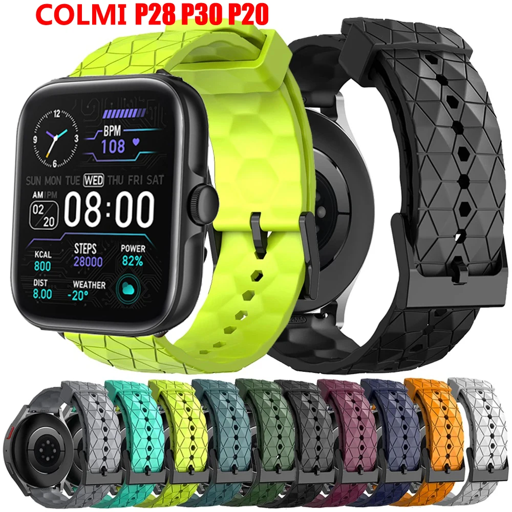Ремешок силиконовый для COLMI P28 P20 P30
