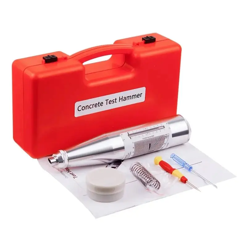 

Best-ZC3-A Schmidt Hammer Rebound Tester Portable Concrete NDT Resiliometer With English