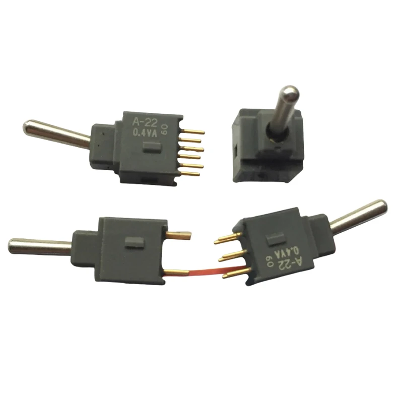 

1PCS/LOTS 100% Original Japan NKK A-22AP Miniature Waterproof Dust Switch Pushbutton 6-pin 2-speed 0.4VA Rocker Toggle IC