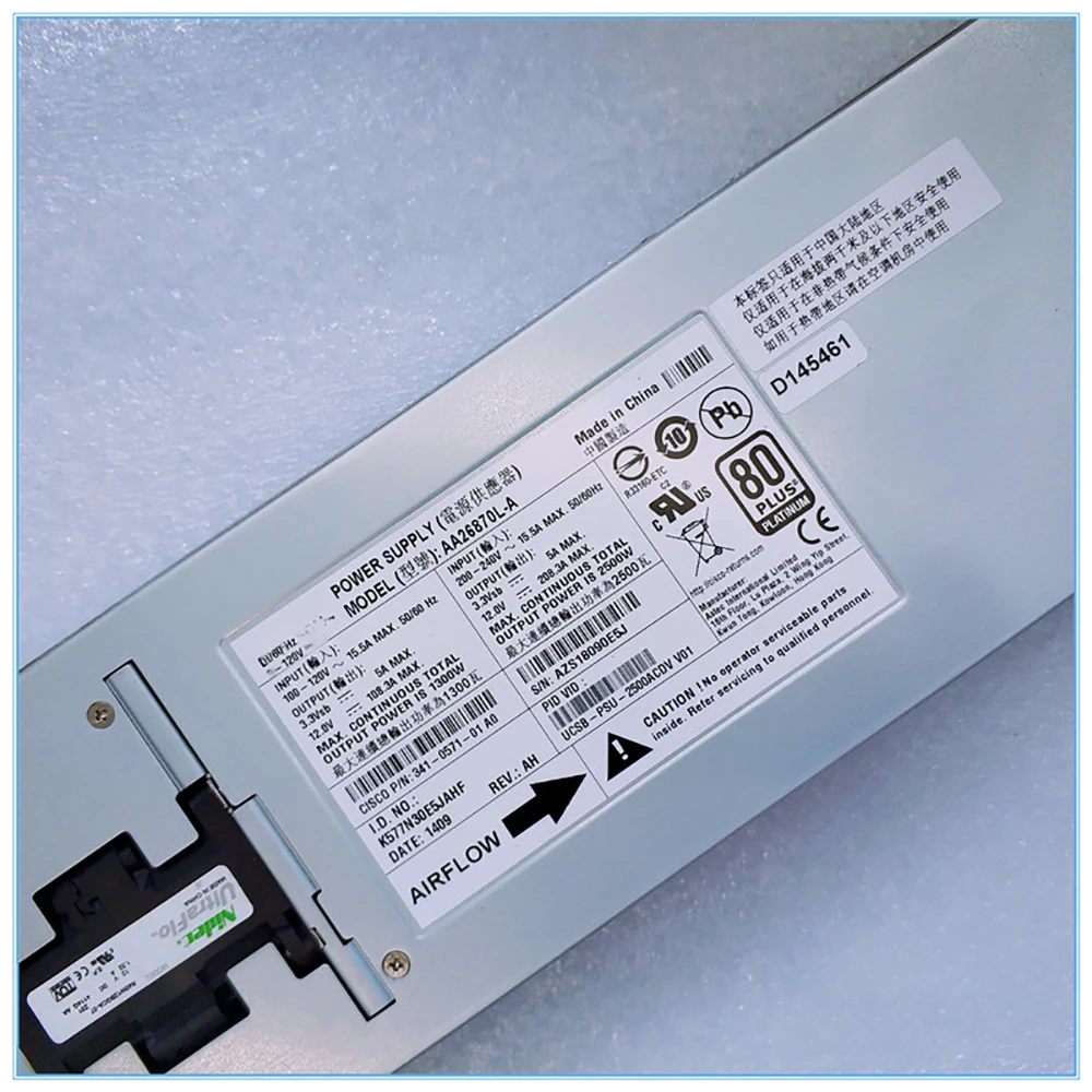 2500W UCSB-PSU-2500ACDV ACPL 341-0441-03P AWF-2DC-2500W-PE блок питания сервера 341-0571-01