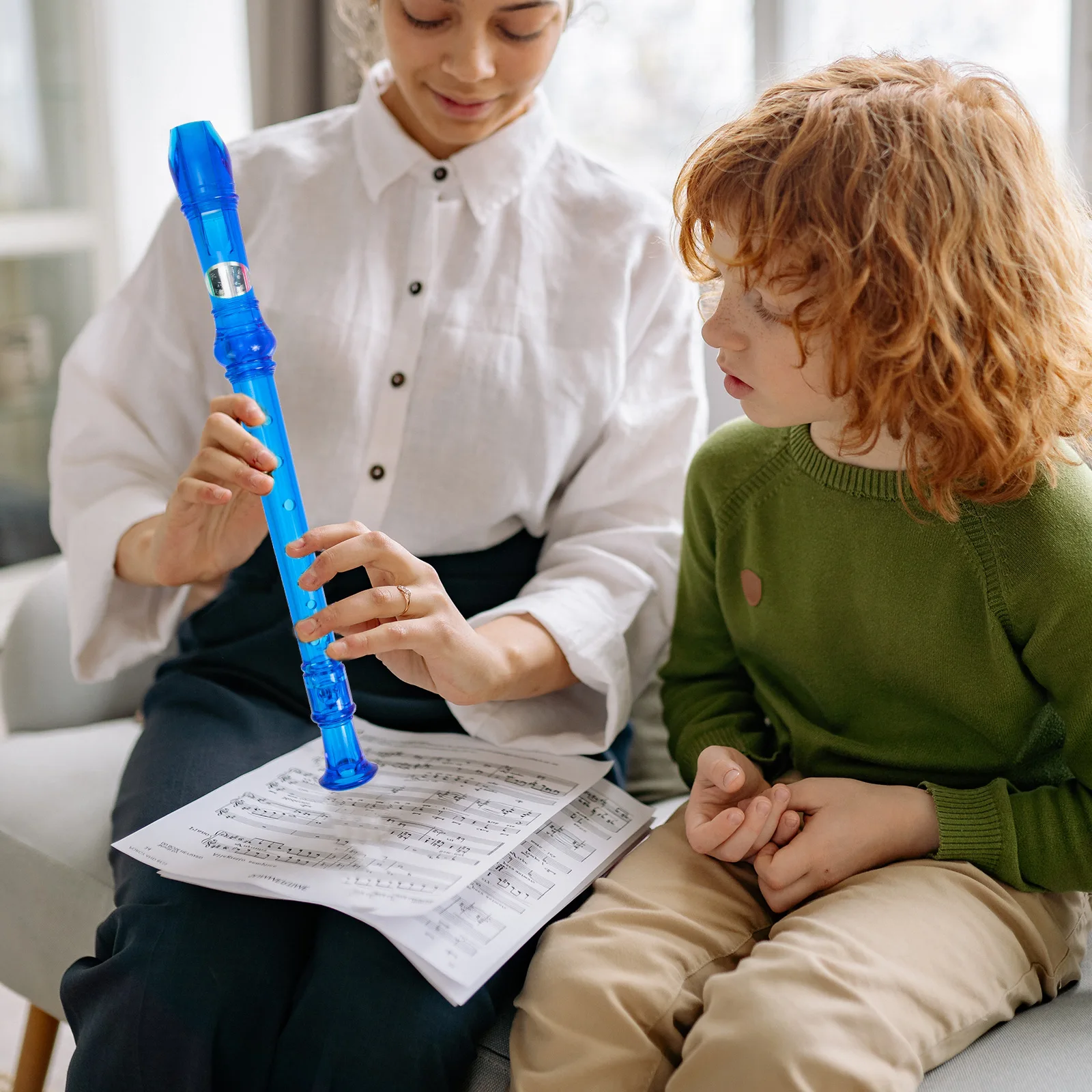 

4 Sets 8 Hole Clarinet Children 8-hole Professionally Music Beginner Practice Abs Wind Instrument