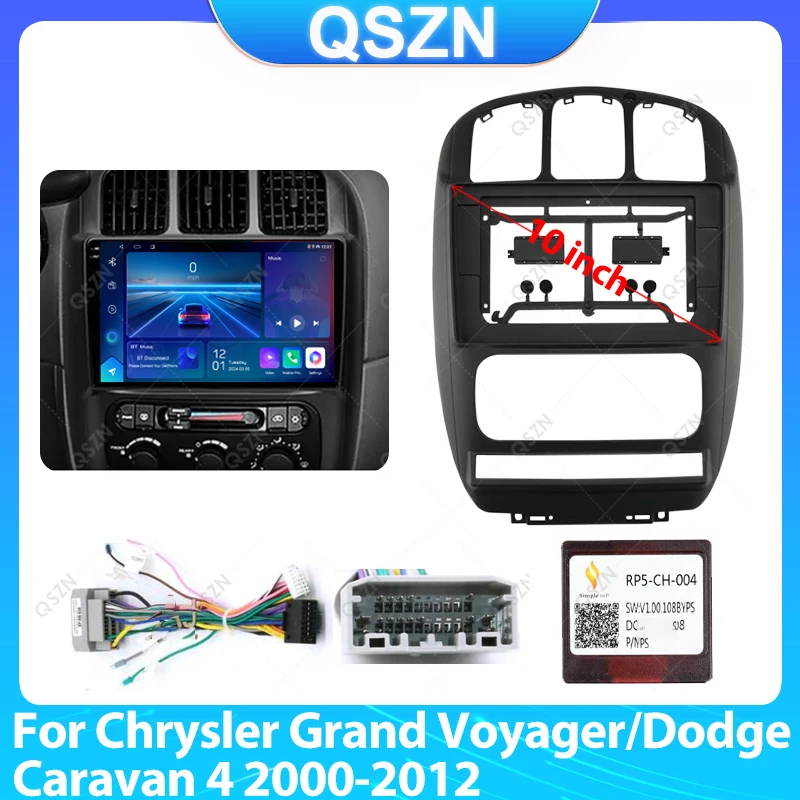 

Автомобильный DVD-рамка, комплекты отделки аудиоприборной панели, комплект экрана радиоплеера для Chrysler Grand Voyager RS Dodge Caravan 4, 2000-2012 гг.
