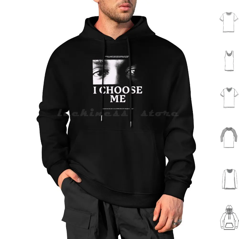 

Vintage Kendrick Lamar I Choose Me Hoodies Long Sleeve Kendrick Lamar Rapper Kendrick Lamar Damn To Pimp A Mr Morale And