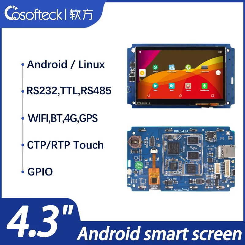rt6543a datasheet: تقييم ونصائح لاستخدام شاشة اللمس الصناعية Cosofteck-RK6543A