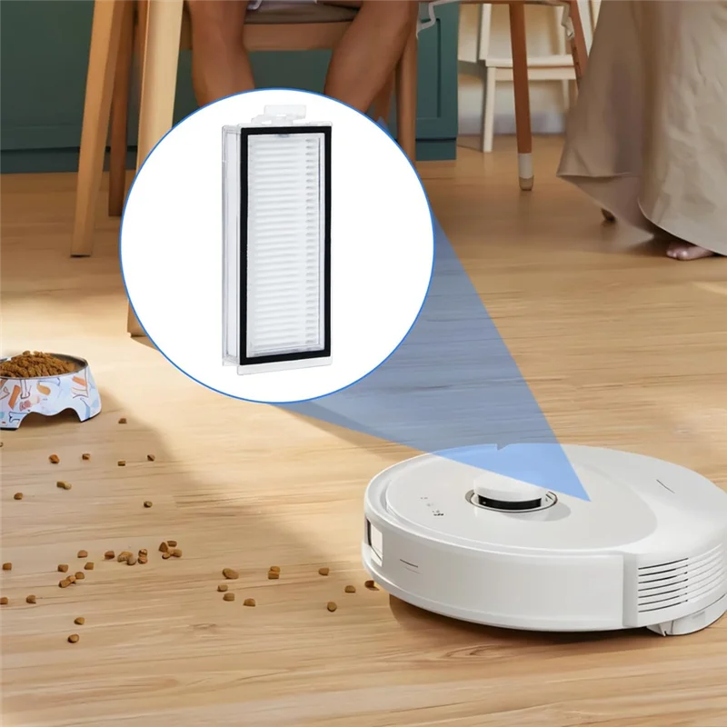 فلتر KEOL-Hepa لـ Roborock Q7 Max/ Q7 Max+/ Q7/ Q7+/ Q8 Max/ Q8 Max+/ Q5 Pro/ Q5 Pro+/ T8 أجزاء المكنسة الكهربائية الروبوتية