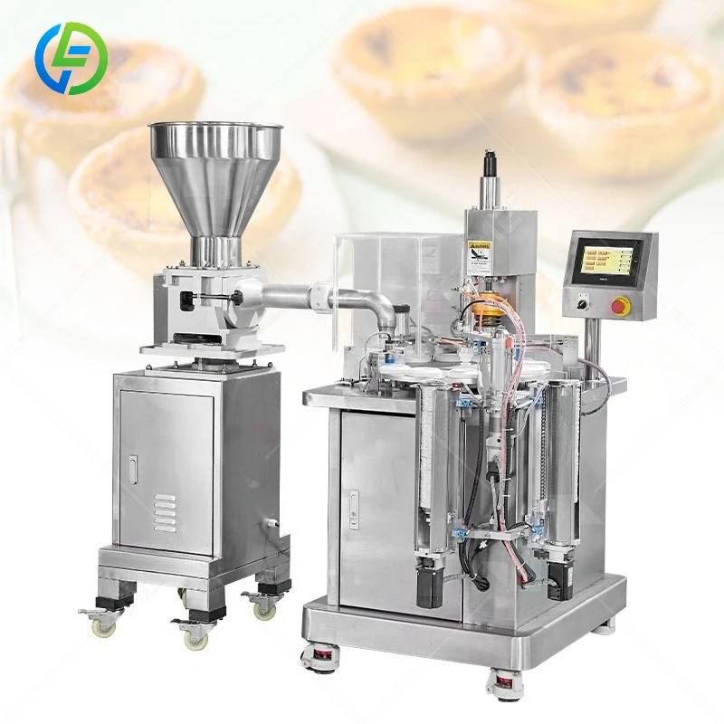 FL Customized Professional Egg Tart Shell Forming Machine Commercial Egg Tart Making Machine Bakery Dessert Making Tool