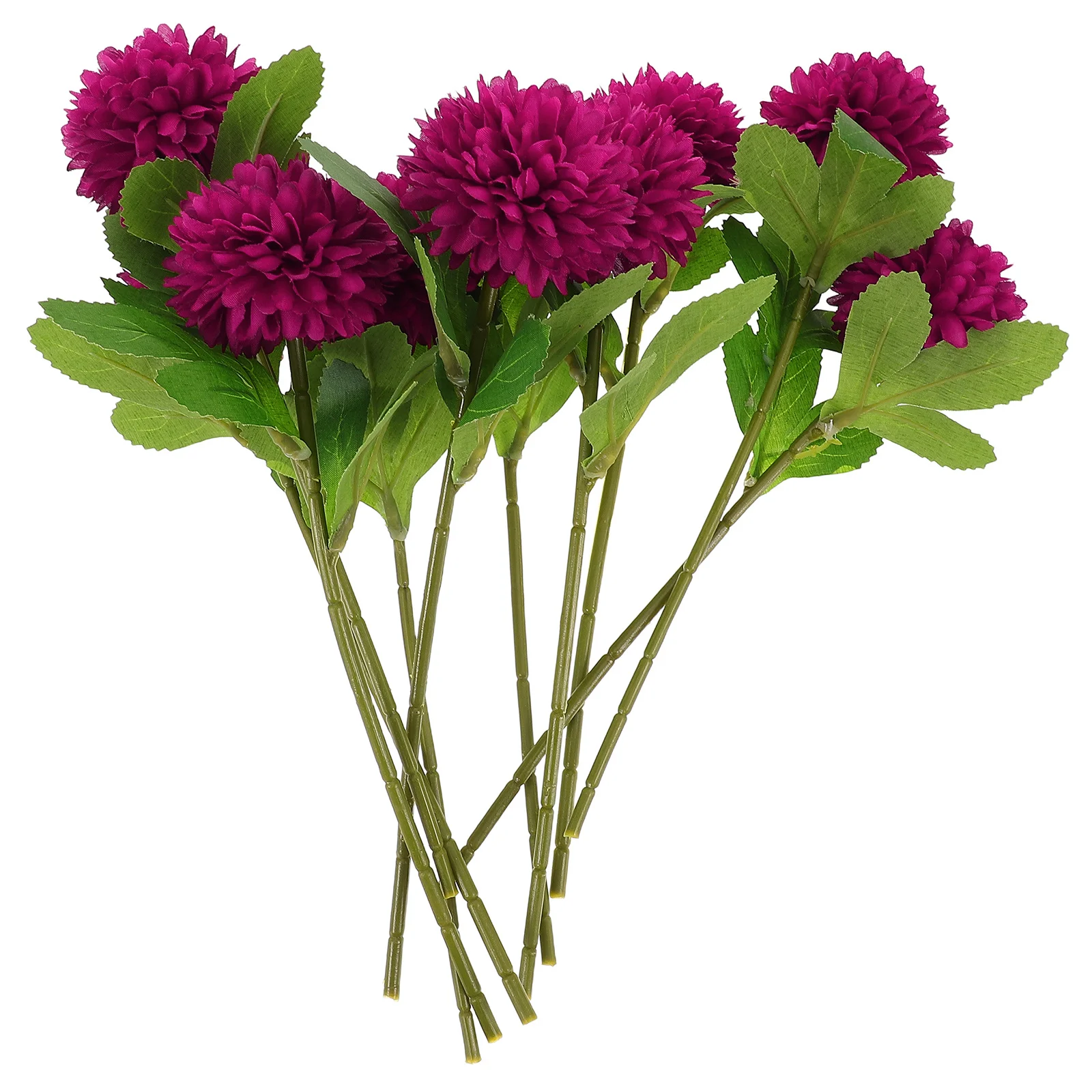 

10Pcs Simulation Red Chrysanthemum Ball Artificial Flowers Fake Wedding Table Centerpiece DIY Flower Arrangement