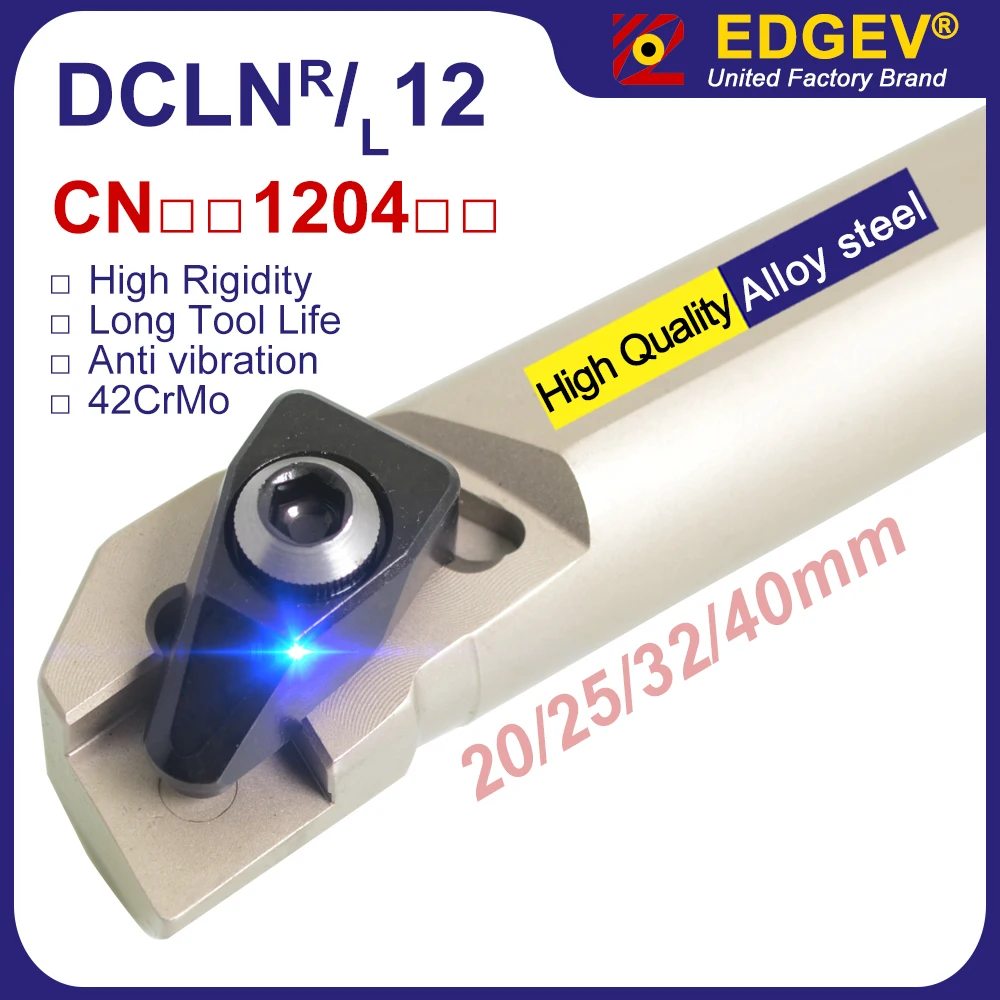 S20R S25S S32T S40U DCLNR12 DCLNL12 utensile per tornitura interna DCLNR DCLNL 32mm 40mm portautensili per tornio per CNMG 120408