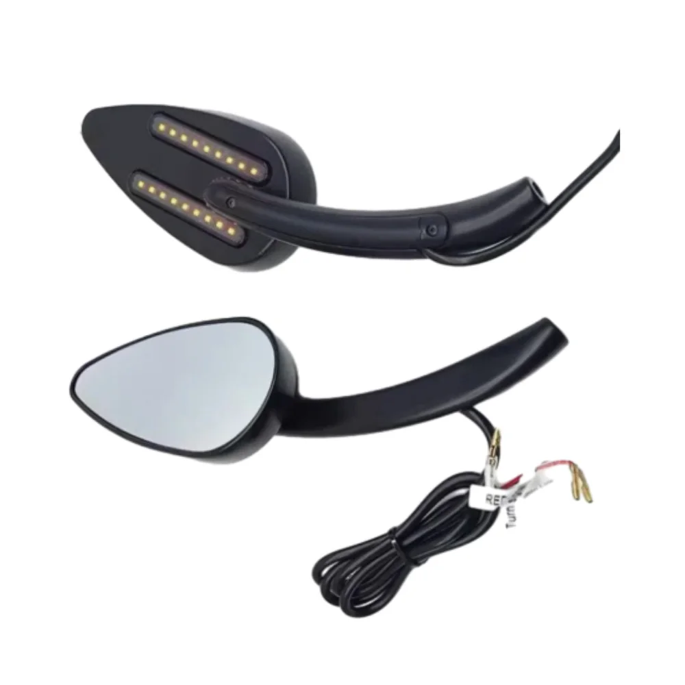 2pcs For HARLEY-DAVIDSON Pan America 1250 RA1250RA1250S 2021 2022 2023 2024 Motorcycle Rearview Side Mirror with LED Turn Lights