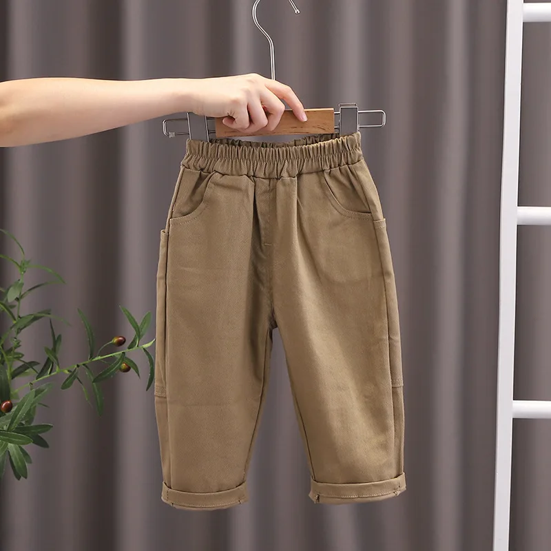 New Boys' Children's Trousers Spring Autumn Long Pants Casual Outdoor Pants Girls' Cartoon Pant Four Seasons view 4