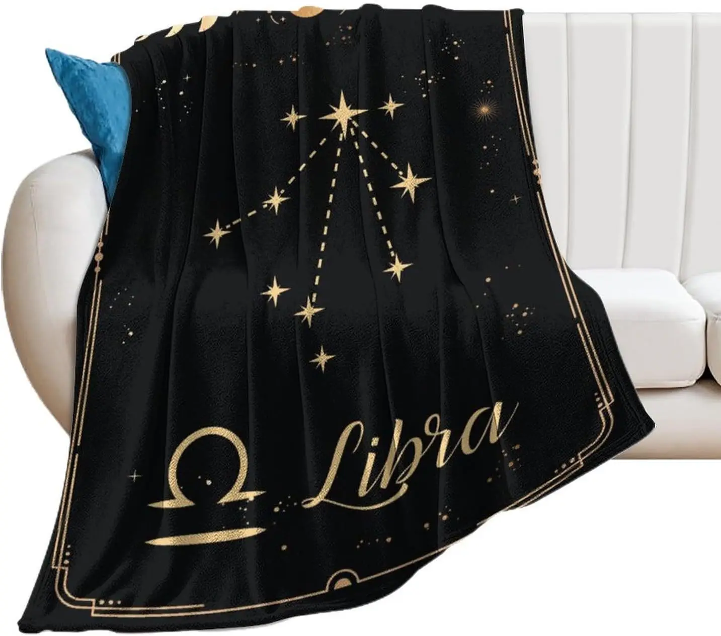 اثني عشر علامات زودياك أنماط بطانية مطبوعة لسرير أريكة السفر التخييم غرفة المعيشة تكييف بطانية لجميع المواسم الهدايا #6