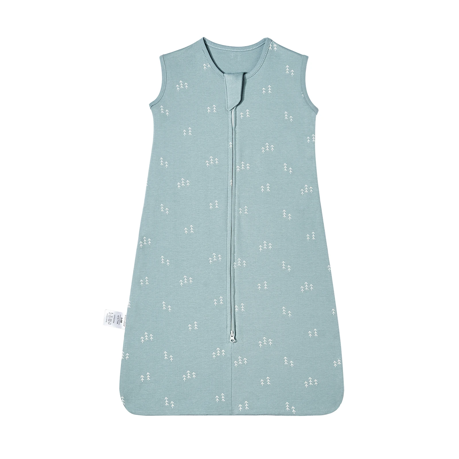 Neue Baumwoll stoff Baby Schlafsäcke ärmellose Weste Neugeborenes Kind Anti-Kick Quilt Sommer dünne Zwei-Wege-Reiß verschluss Baby Schlafsack