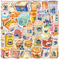 40PCS Disney Stitch Stickers Packaging Waterproof Graffiti Phone Laptop Luggage Guitar Notebook Cartoon Anime Sticker Kids Toys