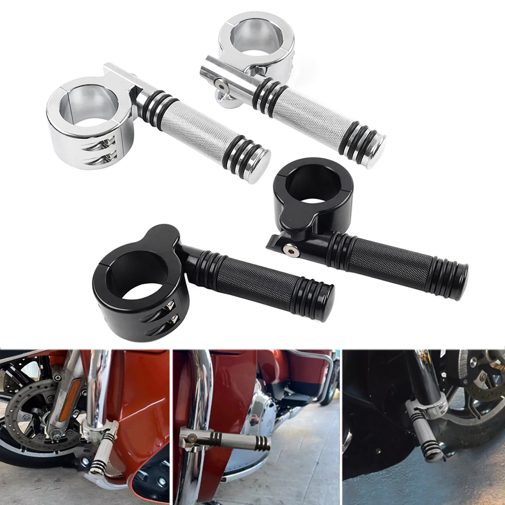Motorcycle 1-1/2" 38mm 1-1/4" 32mm Highway Pegs Engine Guard Foot Pegs for Kawasaki for Indian for Victory for Harley FLSTF FLST
