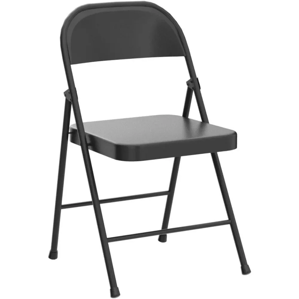 SmartFold All-Steel Folding Chair, 4-Pack