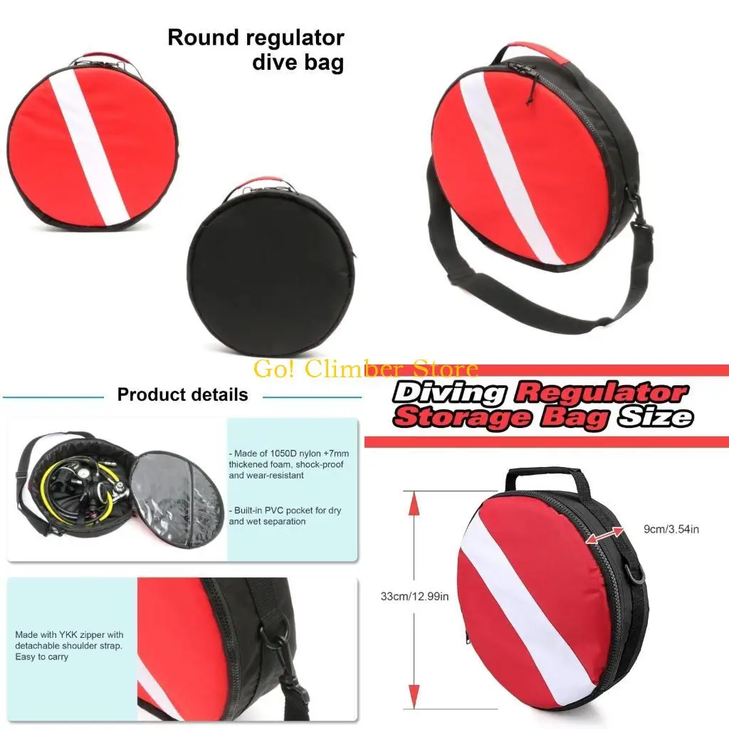 Bolsa reguladora buceo protección buceo Q84C con bolsa buceo buceo correa ajustable