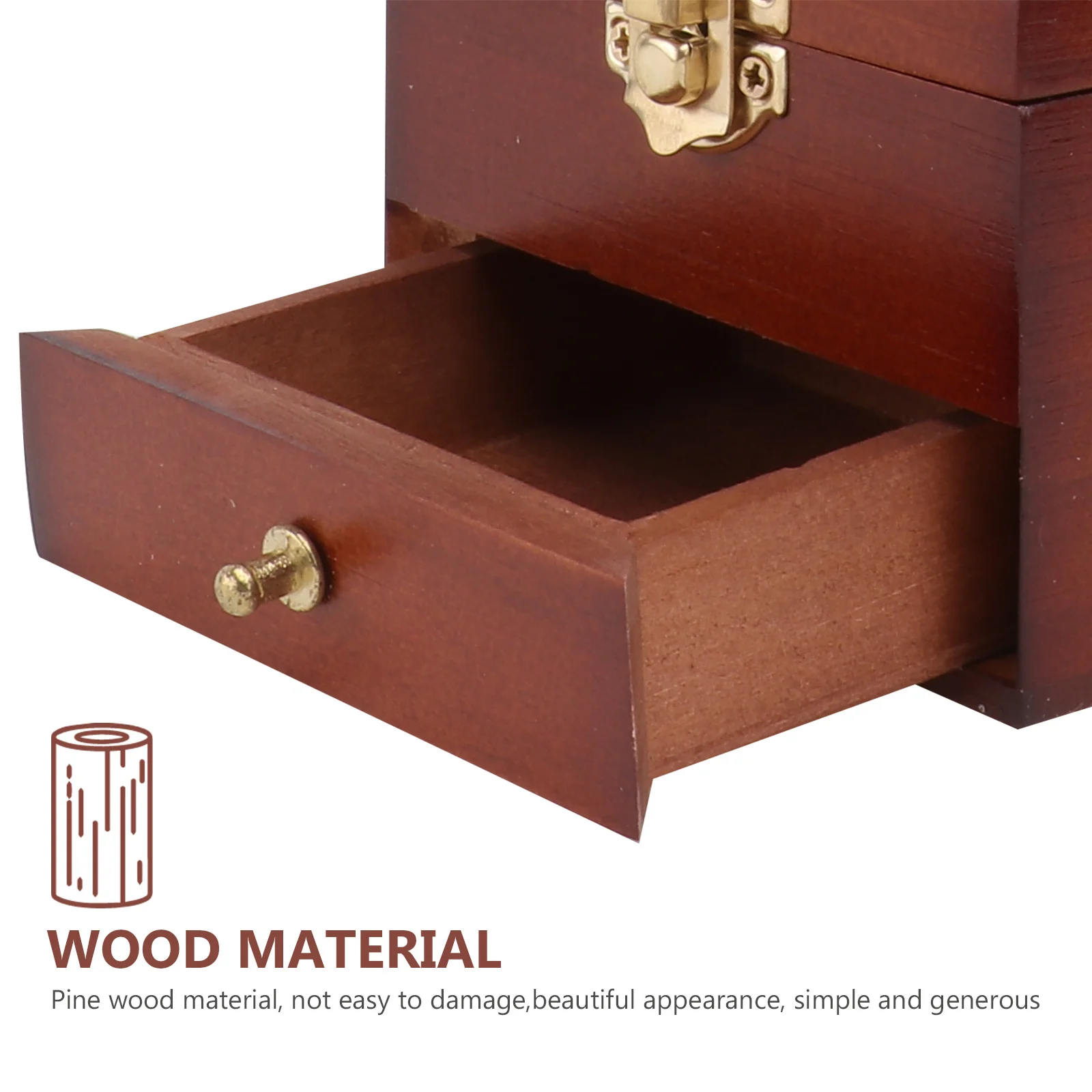 

1Pcs Wooden Incense Burner Dark Red Metal Censer Home Decor for Yoga Bedroom Study Aromatherapy Ornament