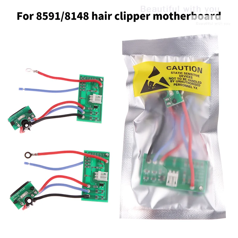 

New Electric Clipper Assembly Circuit Board Compatible with8591/8148 Hair Cutter Clippers Repair Part Accessories