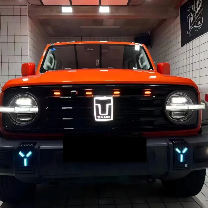 

Specially Used For TANK 300 Top Quality Logo Light Luminous Logo Light Daytime Running Light Atmosphere Light