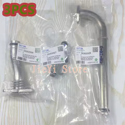 3PCS Oil Cooler Connected Hard Pipe For Chevrolet Cruze 1.6L 1.8L Epica Sonic Opel ASTRA INSIGNIA NO: 55353329 55353327 55353330