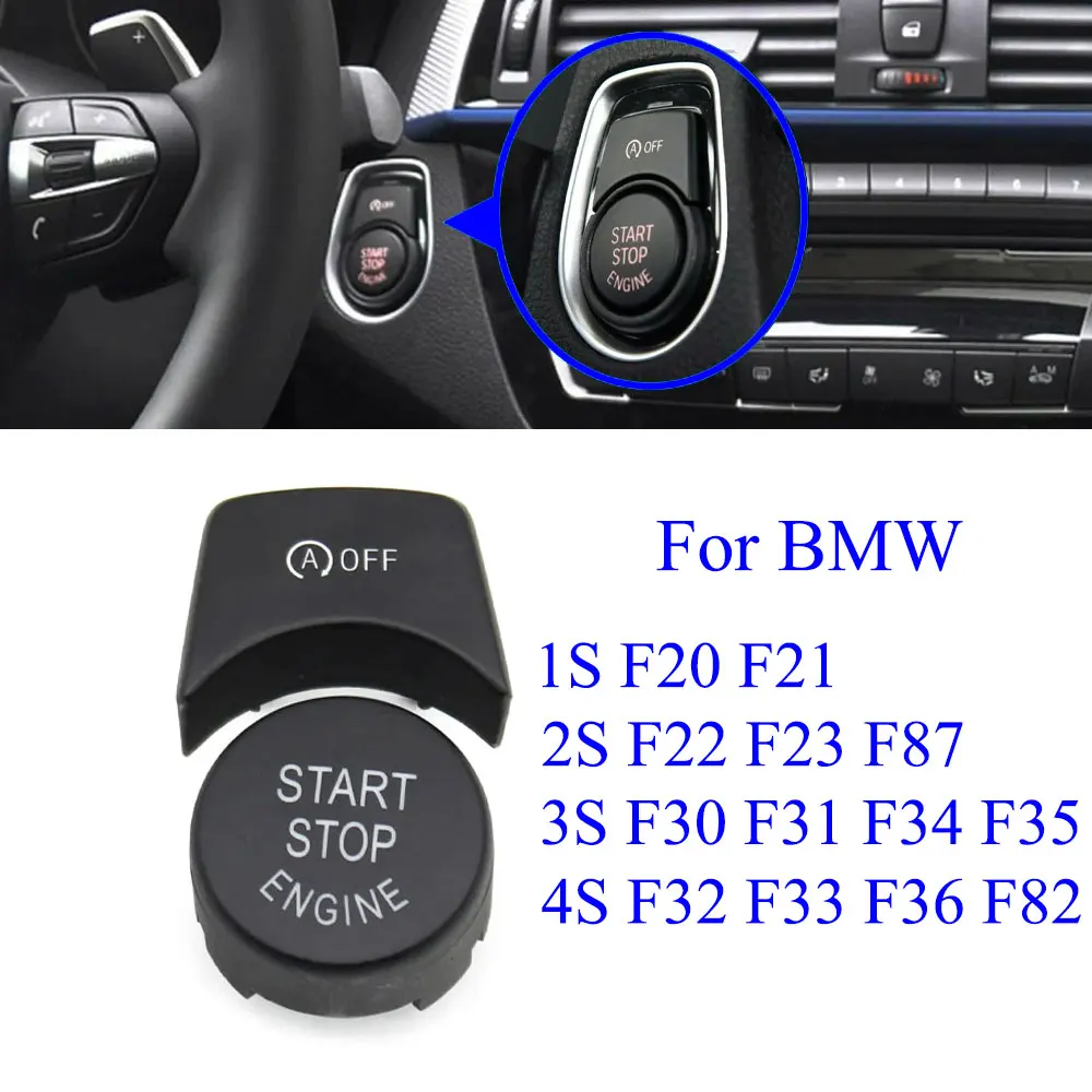 Start Stop Switch OFF Push Button Engine Ignition Cover For BMW 1 2 3 4 F20 F21 F22 F23 F87 F30 F31 F34 F35 F32 F33 F36 F82 F83