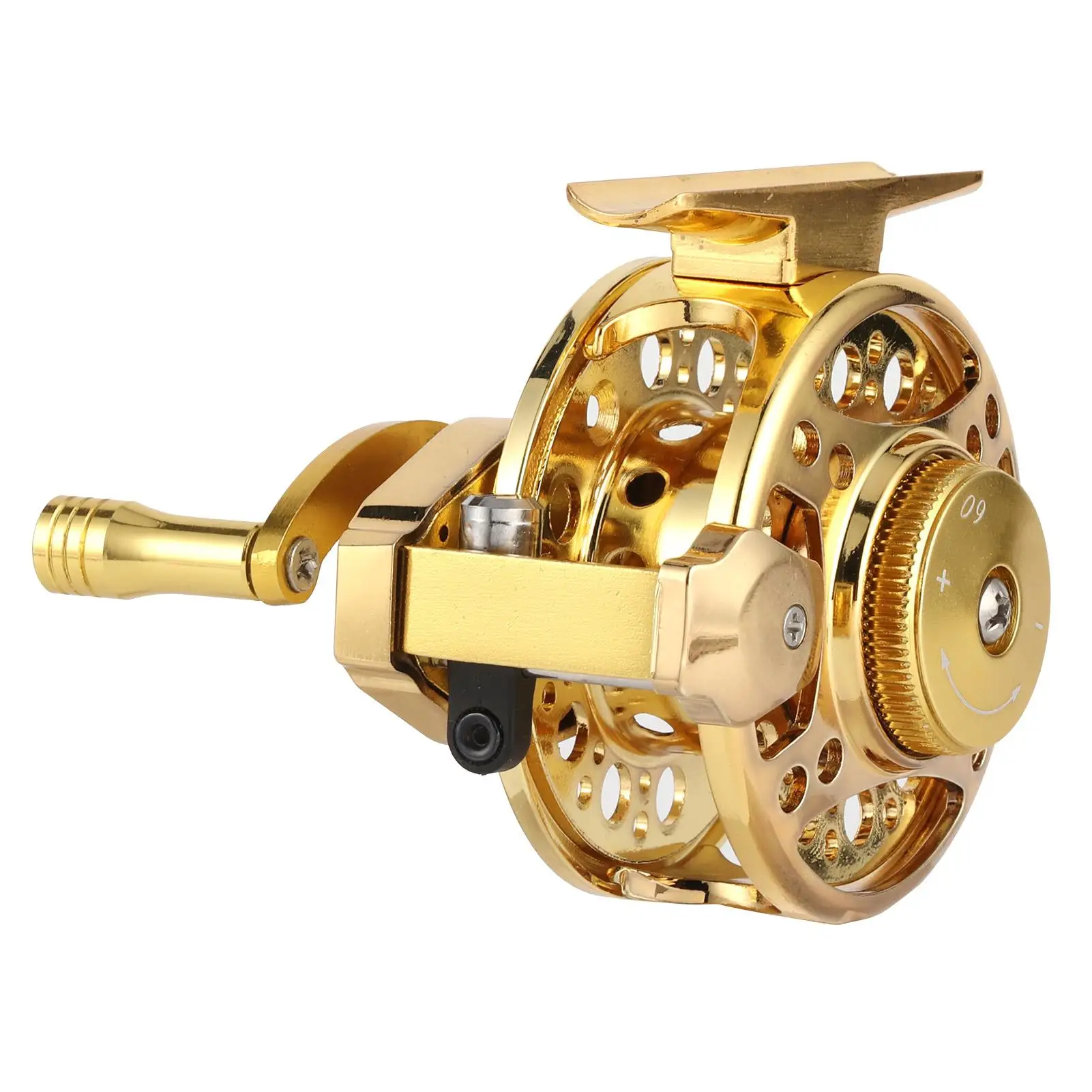 

Metal Fishing Reel 5 Bearings 3.0:1 Gear Ratio Left/Right Hand High-Speed Accessory