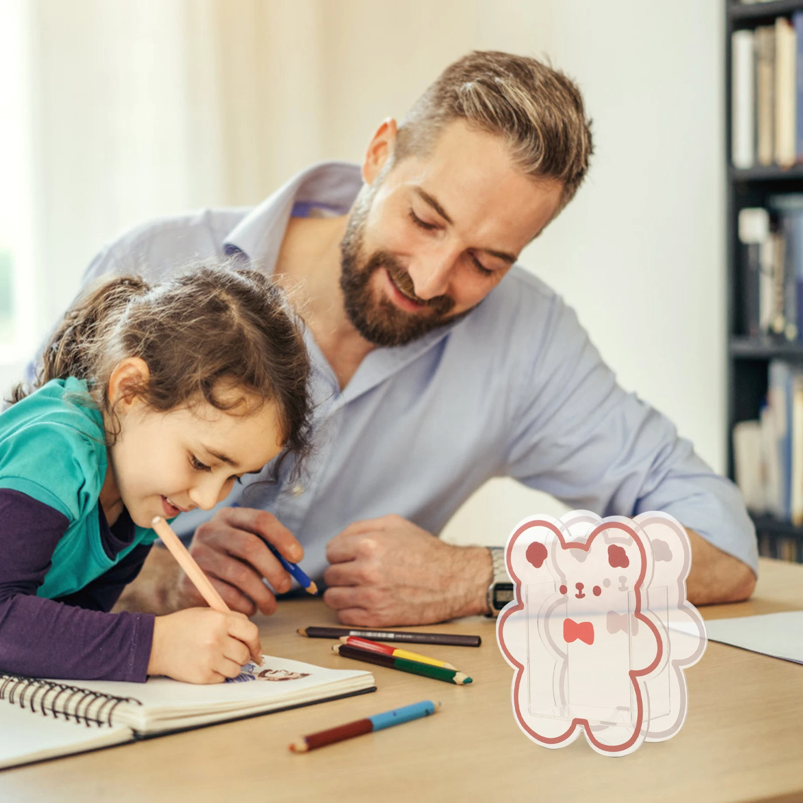 Make-upborstelcontainer Acryl Beer Organizer Multifunctionele make-uppenhouder Desktop Grote capaciteit opslag Make-upborstelhouder