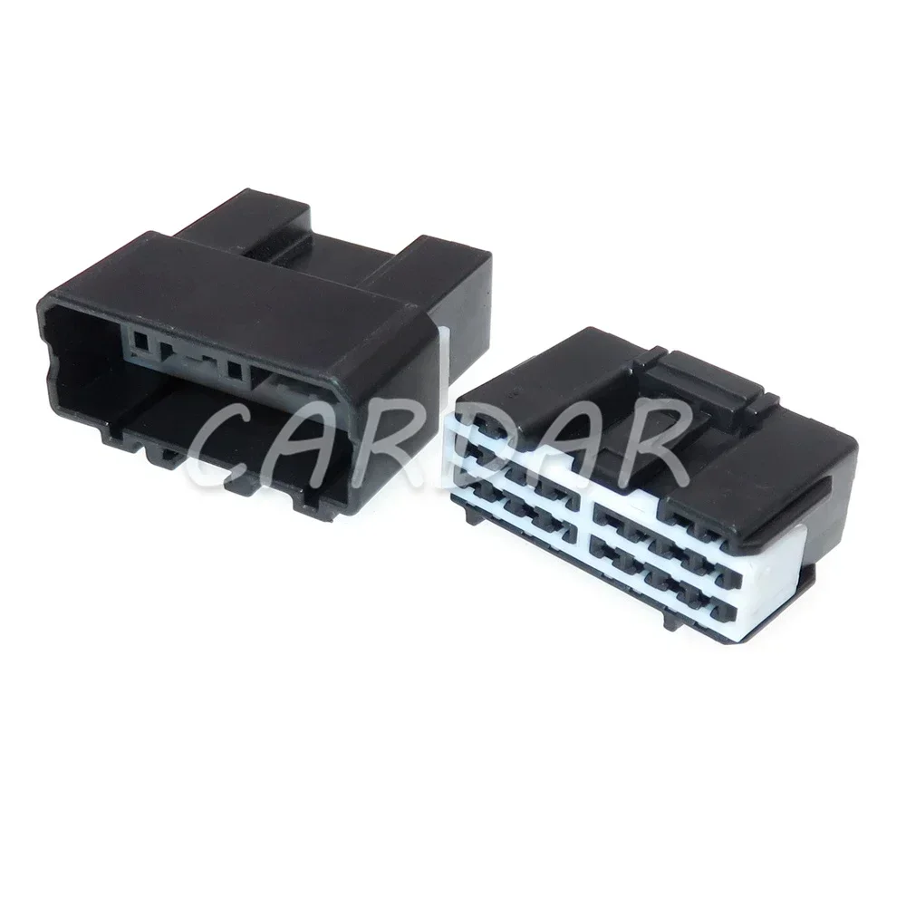 

1 Set 20 Pin Car Electrical Socket Auto Unsealed Connector AC Assembly Car Male Female Docking Adapter 6098-7358 6098-7361