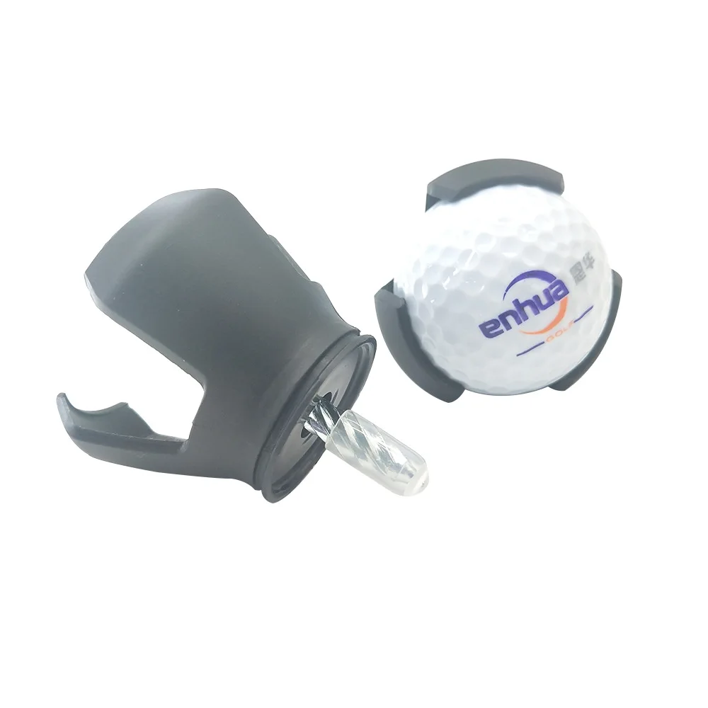 Golf Balls Picker Ball Pick up Clamp Rubber Zinc Alloy Golf Supplies Golf Accessories Convenient Practical Golf Training Aids